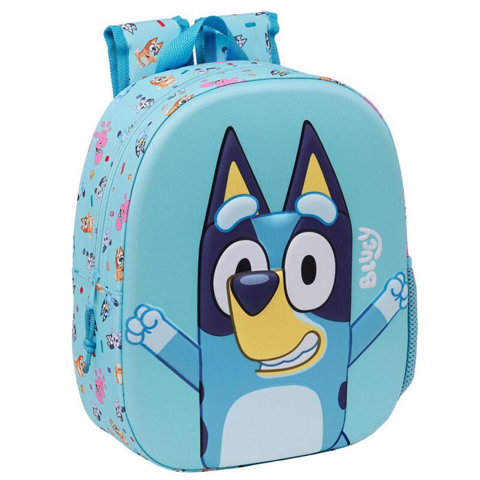 Sac à Dos Enfant Batman 3D – Adaptable Au Chariot – 22x10x27 Cm – Avec Compartiment Fermeture éclair – Qualité Espagnole