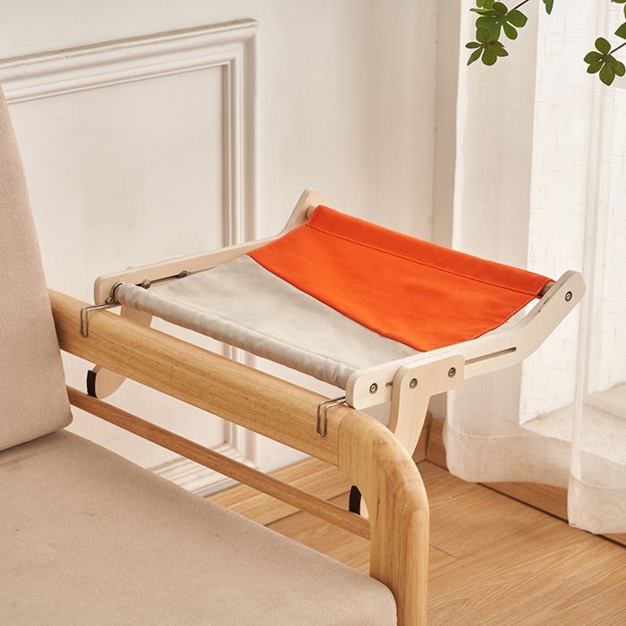 Comparer les prix de Hamac Suspendu pour Chat en Bois-Lit pour Chat à Accrocher sur FenêtreChaise ou RebordsDesign Confortable et Élégant-orange