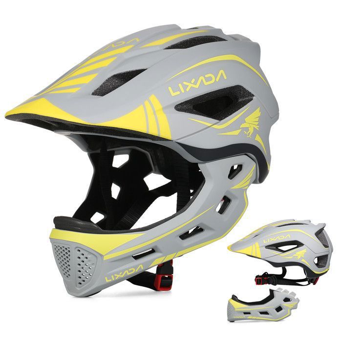 Lixada Casque de Vélo pour Enfants Casque Intégral Amovible Casque de Vélo Réglable pour Enfants Cyclisme Lixada Casque de Vélo pour Enfants Casque Intégral Amovible Casque de Vélo Réglable pour Enfants Cyclisme
