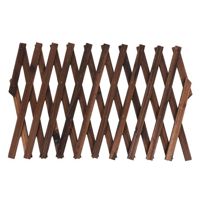 de ClôTure de Mur de Maille de Traction en Bois de Jardin en Bois pour la Maison Jardin Sous-Jardin DéCoration Cadre DEscalade