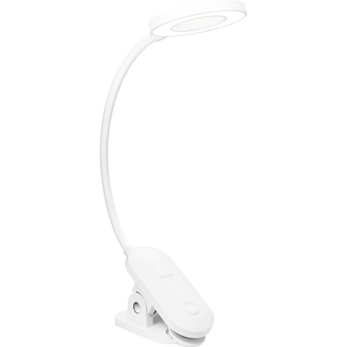 Philips LED Forys Clip DSK206 8720169194397 Lampe de poche LED sans fil LED LED intégrée 5 W blanc