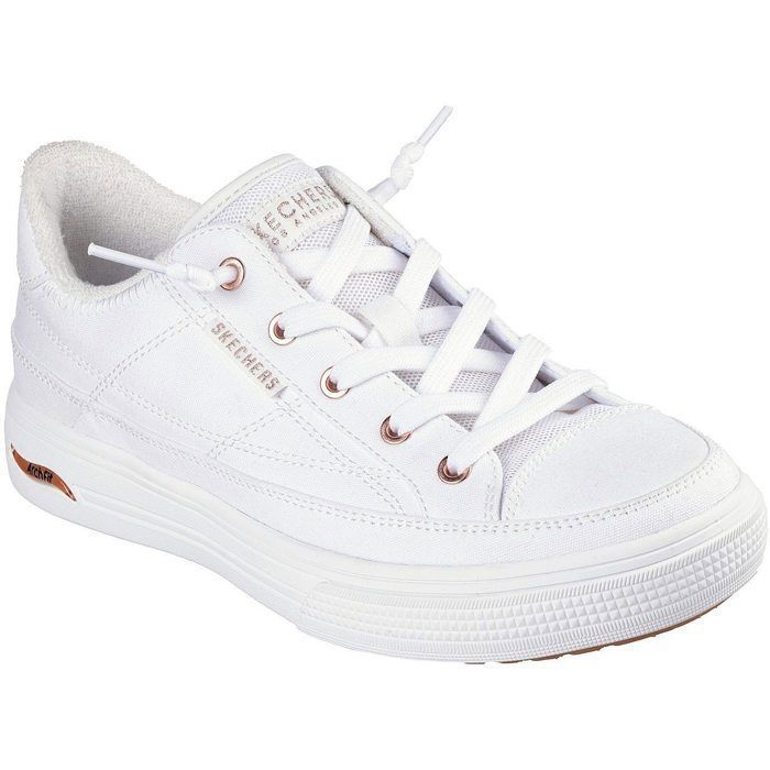 Skechers Baskets Skechers Arch Fit Arcade-meet Ya There Blanc Femme