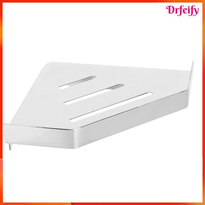 Étagère dangle de salle de bain - AKOZON - Murale - Acier inoxydable - Antirouille - Drainage 10 kg