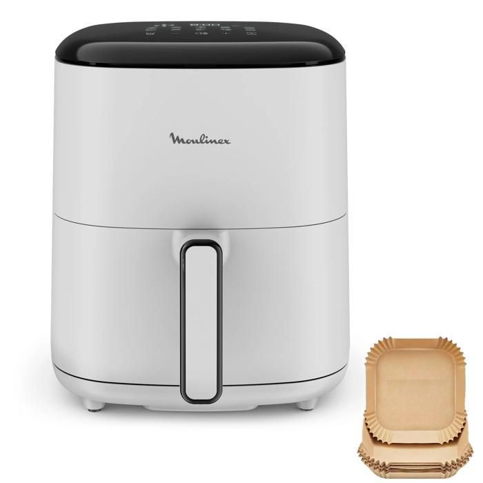 Moulinex Easy Fry POP air fryer Jusqu'à 6 personnes 10 Programmes intuitifs Ecran tactile digital Gain de temps et d'énergie EZ245GF0 - vue 10