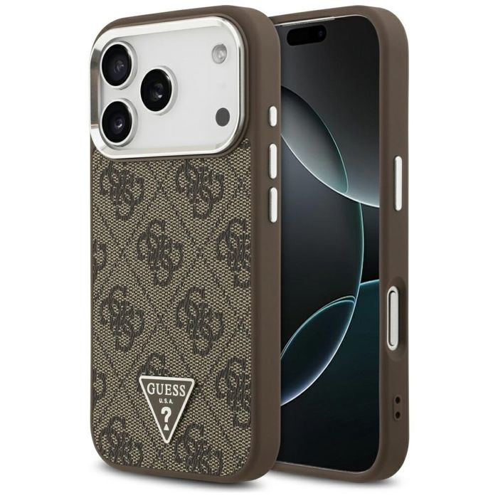 Étui MagSafe Guess 4G Triangle Logo pour iPhone 17 Pro Neuf