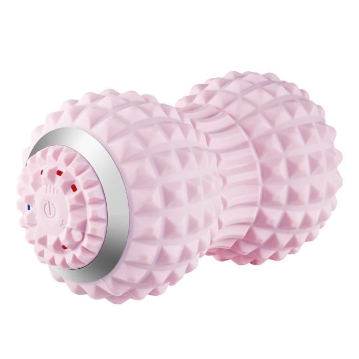 Rouleau De Massage Aura Fitness – Vibrant Et Chauffant – Clouté – Soulagement Douleurs