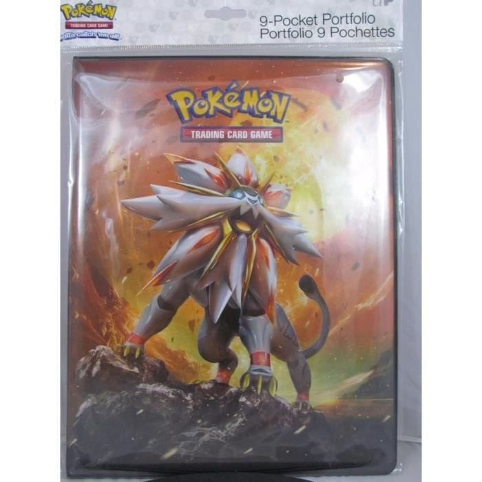 Pokemon Soleil Et Lune 1 Cahier Range Cartes A4 Rangement