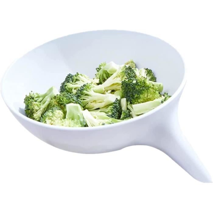 Passoire 4-en-1 Avec Bol Et Râpe - Ustensile Cuisine Multifonction Vert