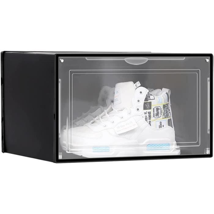 Boîte à Chaussures En Papier Renforcé Avec Tiroir - Organisateur Pour Talons, Accessoires - 30x21 Cm