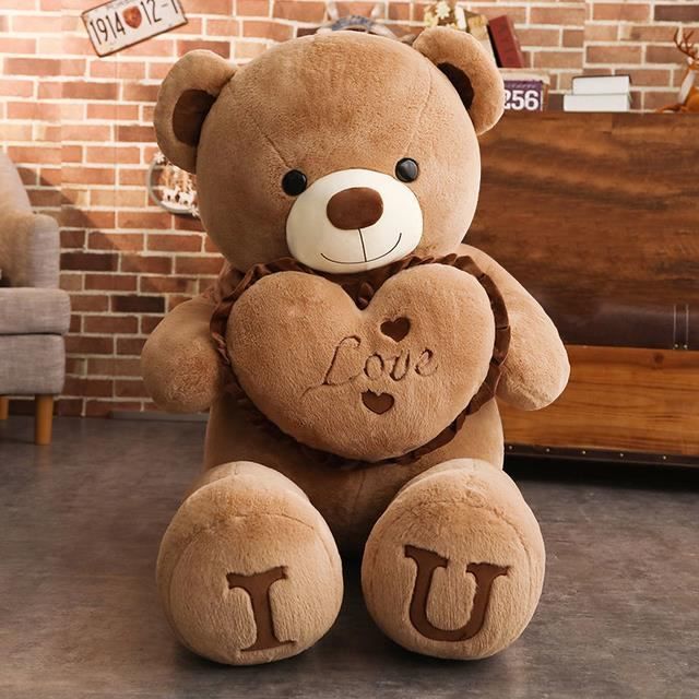 Ours en peluche hot sale i love you