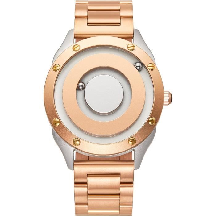EUTOUR Montre Homme et Femme Montres de Couple Magn tique Pas de
