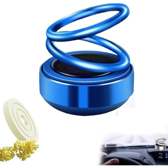 Mini Chauffage/décorateur Cinétique Solaire – Double Anneau Rotatif, Alliage D'aluminium – Pour Voiture, Maison, Diffuseur D'aromathérapie - 9
