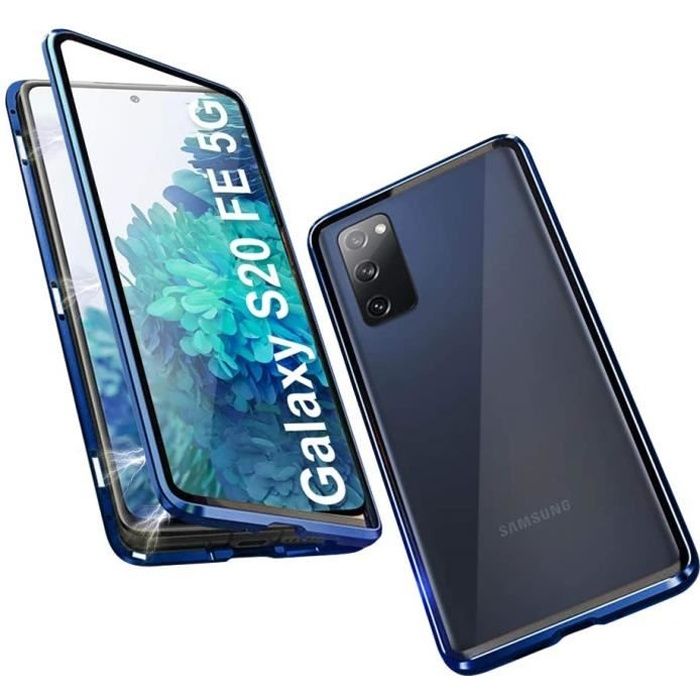 رقم Coque Samsung Galaxy S20 FE Adsorption Magnétique Étui 360 Degré ...