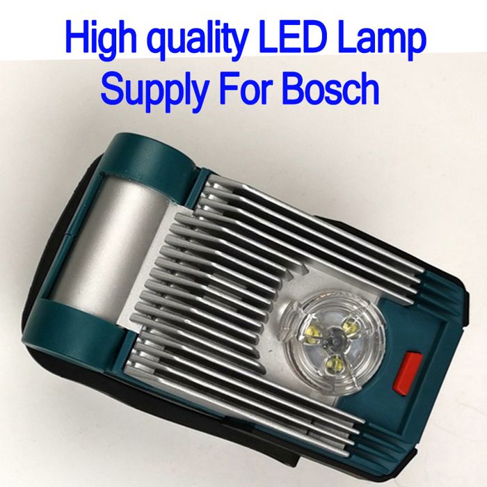 Led lampe de travail Pour bosch 18V 20V Li-ion Batterie de travail sans fil  à LED - Cdiscount Bricolage