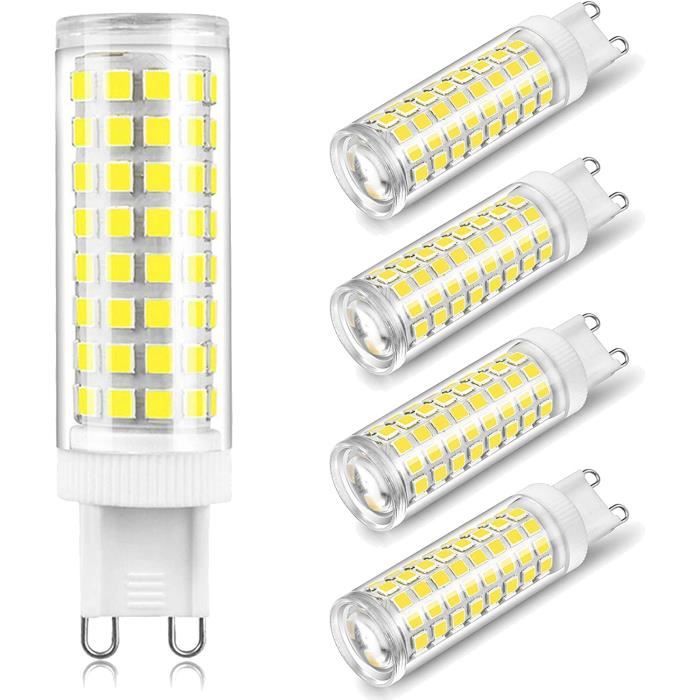 Ampoules LED G9 10W équivalentes à des Ampoules halogènes 80W 100W