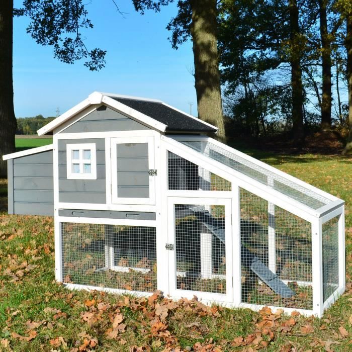 Poulailler Extérieur en bois de haute qualité avec