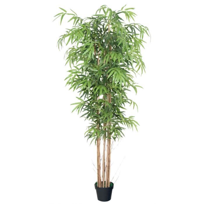Bambou Plante Arbre Artificiel 180cm Bois véritable Domaine Interne  Decovego - Cdiscount Maison