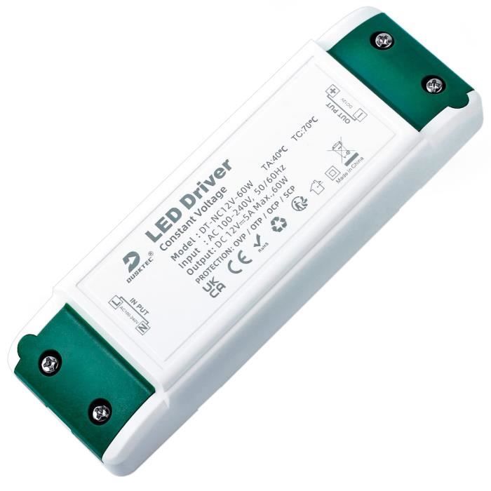 Transformateur 220V 12V Pour Ruban LED