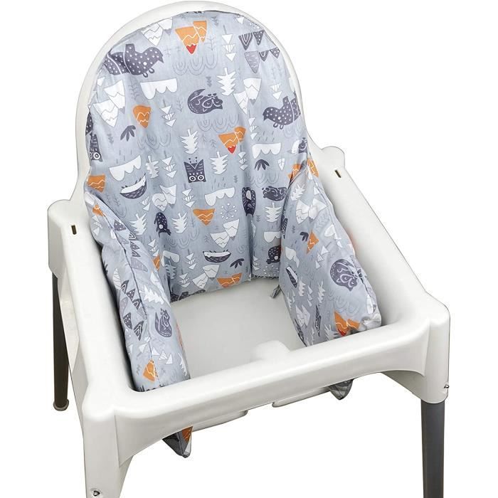 Housse De Coussin Gonflable Pour Chaise Haute Ikea Antilop Housse Uniquement Gris Cdiscount Puericulture Eveil Bebe