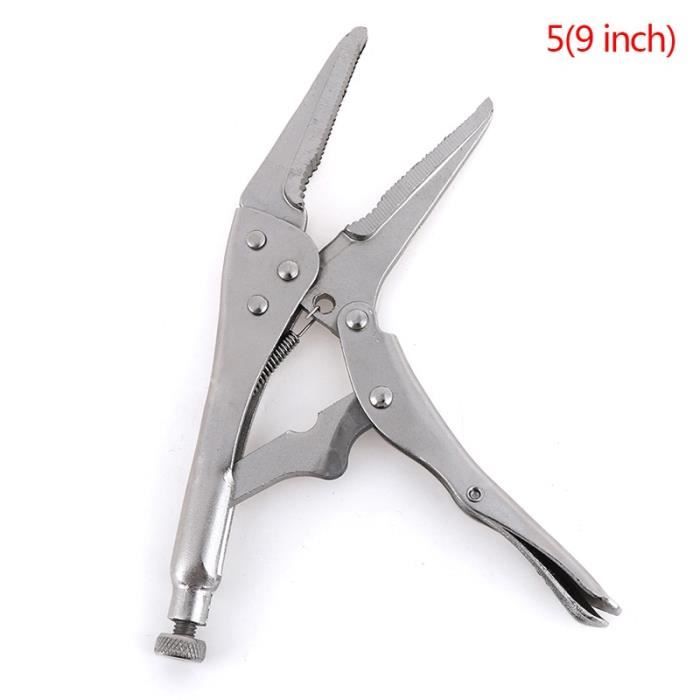 Pince-Étau Nuzamas 275mm - Verrouillage Rapide - Pattes Pivotantes - Pour Soudure Et Bricolage