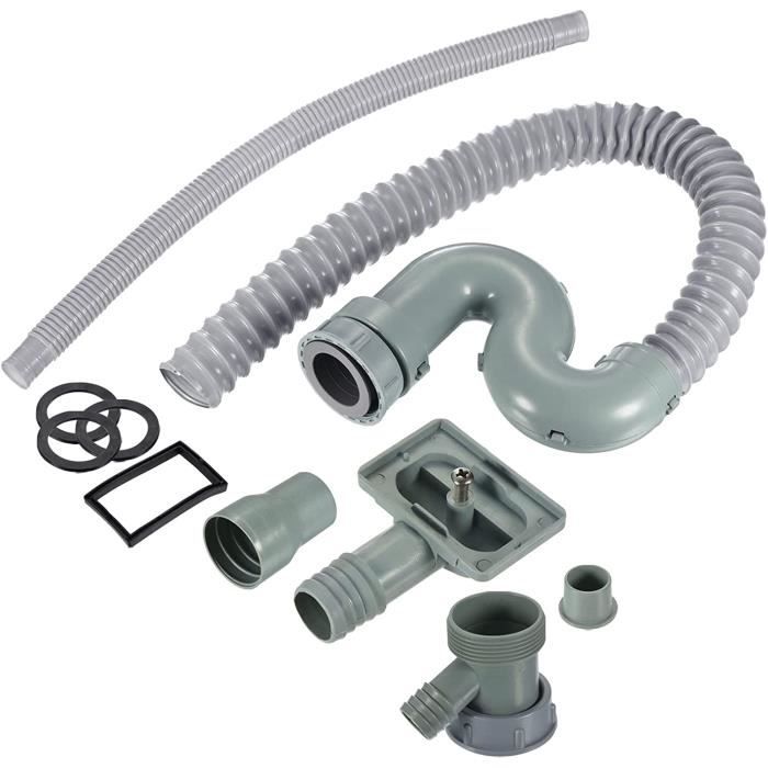 Sollbry Climatiseur Vidange Tuyau Connecteur 19mm Tube Coude Raccord Remplacement Piece Accessoires Pour Mini Split Fenetre Ac Noir Paquet De 3 85456190