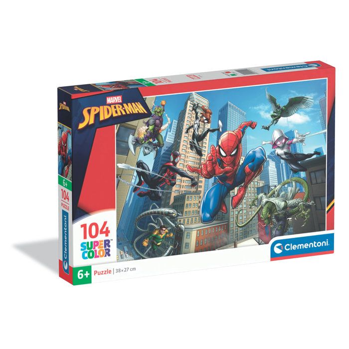 CLEMENTONI 104 pièces Spider Man