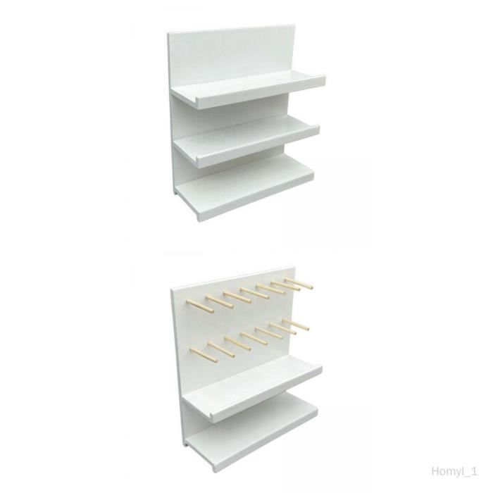 Étagères De Supermarché Miniatures Fityle Pour Maison De Poupée échelle 1:12 - Présentoir Décoratif Artisanal Pour Miniatures