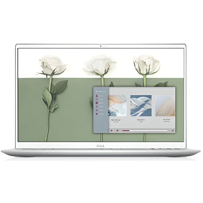 Dell Inspiron 15 5502 Intel Core i5 1135G7 Ordinateur portable 156 Full HD Platinum silver 8Go de RAM SSD 256Go Intel Iris Xe UMA