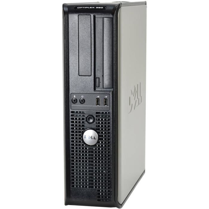 Vente Ordinateur de bureau PC Dell Optiplex 380 SSF Intel 2.5Ghz RAM 2GO HDD 160 GO Wifi Windows 7 pas cher Vente Ordinateur de bureau PC Dell Optiplex 380 SSF Intel 2.5Ghz RAM 2GO HDD 160 GO Wifi Windows 7 pas cher