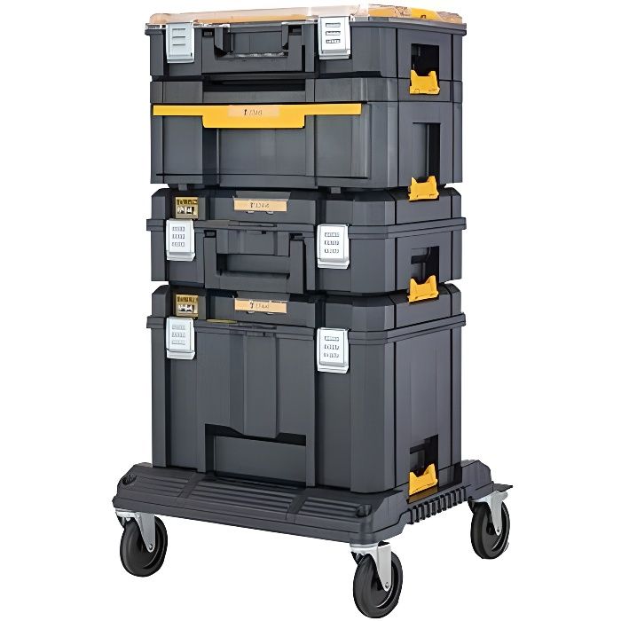 Dewalt Pack 3 pièces en 1 Toughsystem 2.0 - DWST83402-1 Noir - vue 5
