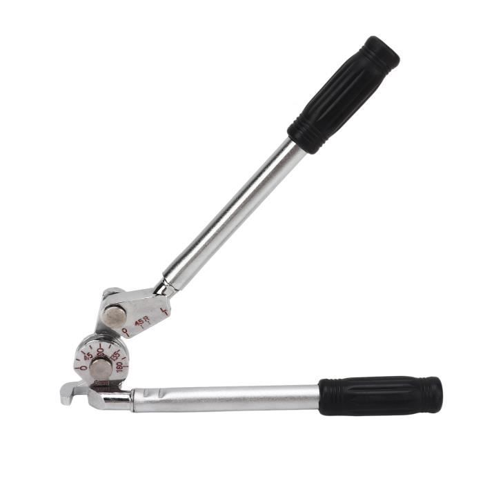 Cintreuse Manuelle Pour Barres D'armature 1-15 Mm – Outil Pliage Acier, Longueur 74 Cm, Plaque Pression 8 Mm