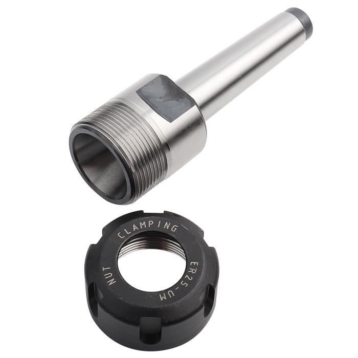 Support De Mandrin MTA2-ER25 - Pince De Support Pour Tige Conique HSS | Neuf, Origine Chine