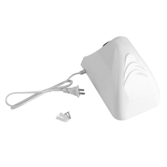Sèche-Mains Automatique Acogedor 600W - Capteur Infrarouge, Boîtier ABS Ignifuge | Pour Salle De Bain Maison Ou Commerce