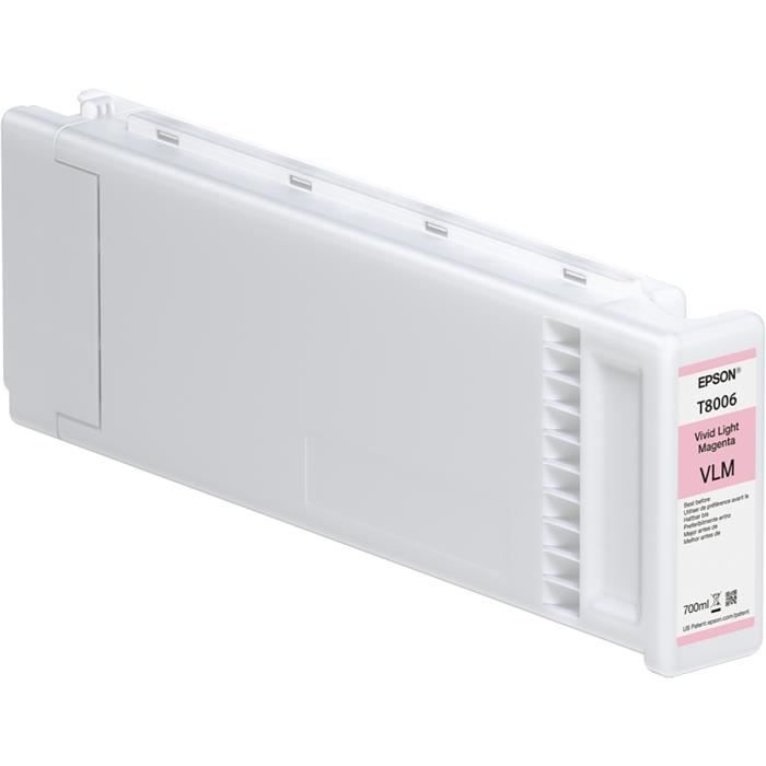 Cartouche dimpression Epson Singlepack Vivid T800600 UltraChrome PRO 700ml