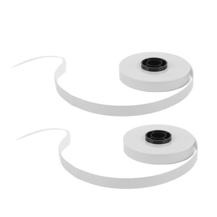 Ruban Adhésif étiquetage Neolab 19mm X 55m - Blanc, Résistant Huile/eau/acide, -23°C à +121°C, Effaçable