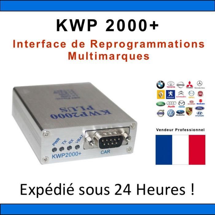 MPPS Interface Programmation KWP 2000+ Flash Tuning Galletto ECUSAFE 