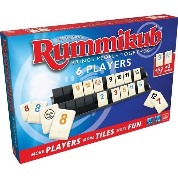 Jeu de société Rummikub XP - GOLIATH - Modèle Rummikub XP - Mixte - Enfant - 45 min - 2 joueurs ou plus