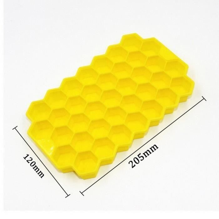 Moule à Gâteau En Silicone 19 Cavités - Forme Nid D'Abeille, Qualité Alimentaire