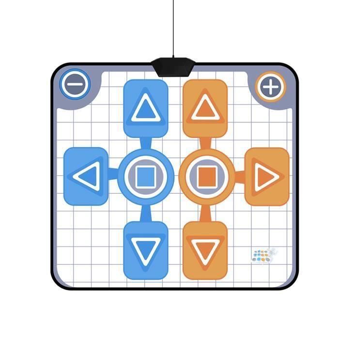 JHKJ Tapis De Danse HD Double TV Ordinateur Double Usage Épaissir Perdre du Poids/Yoga/Jeu Somatosensoriel/Machine De Danse,B JHKJ Tapis De Danse HD Double TV Ordinateur Double Usage Épaissir Perdre du Poids/Yoga/Jeu Somatosensoriel/Machine De Danse,B