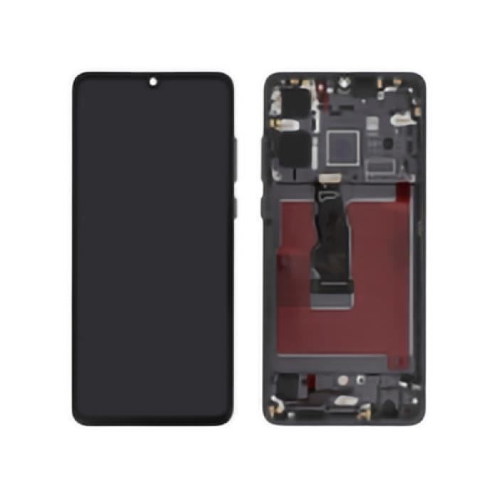 Original Ecran LCD Complet Avec châssis Noir Pour Huawei P30 (ReLife)