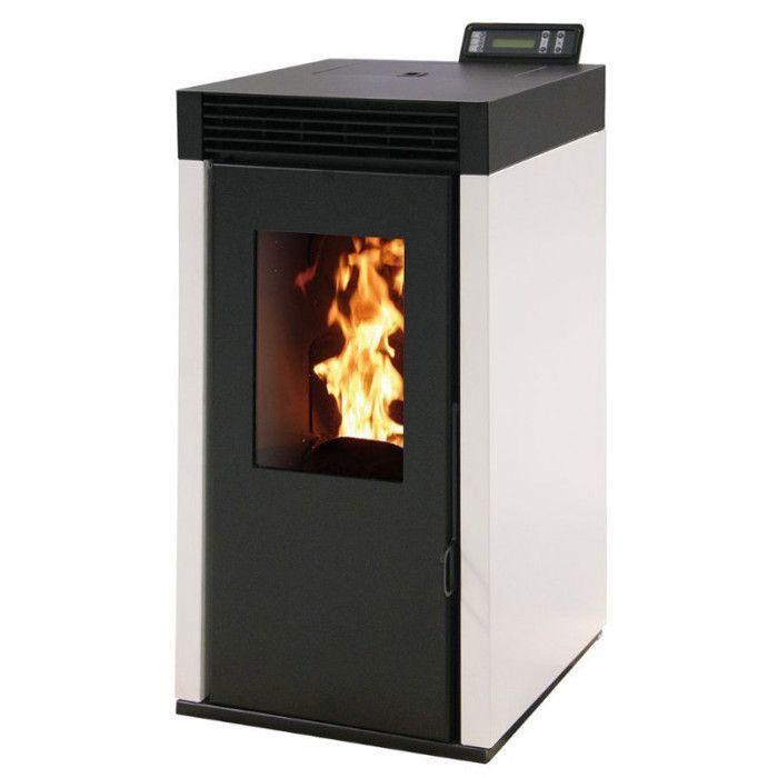 Interstoves Po&ecirc;le &agrave; granules MARINA 6KW Etanche - Blanc