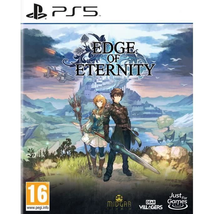 Jeu de rôle - JUST FOR GAMES - Edge Of Eternity - PS5 - Monde fantastique - 50 heures de jeu
