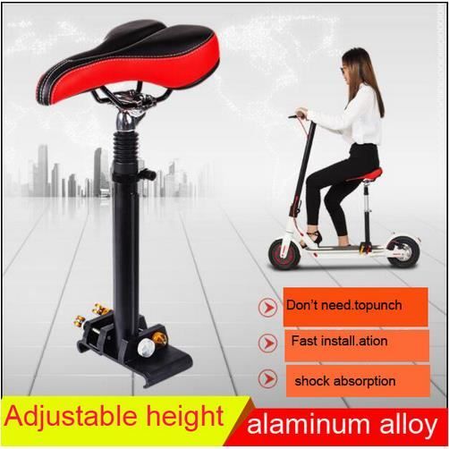 Siège MechKit Pour Xiaomi M365 1S Lite – Pliable, Réglable En Hauteur, Amorti, Avec Outils De Montage