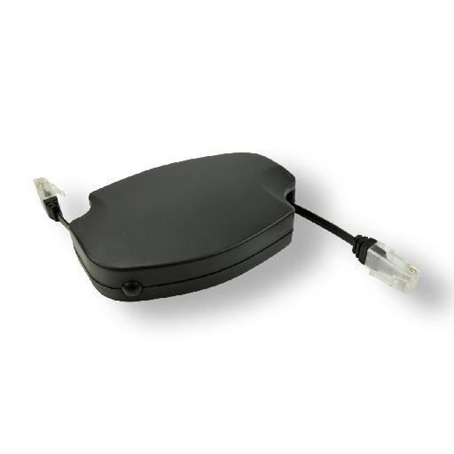 MCL Câble téléphone - 2,50 m RJ-11 - Pour Ordinateur, Téléphone, Ordinateur Portable