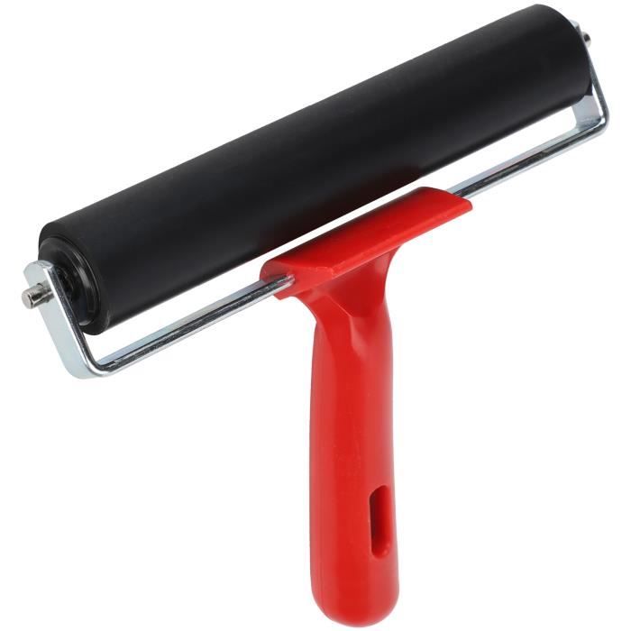 Rouleau Encreur En Caoutchouc Vaessen Creative | 10,2 Cm | Pour Linogravure, Peinture, Scrapbooking