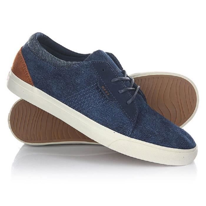 Reef Ridge Tx Blue Denim Chaussures Pour Hommes Taille 40 Eur Cdiscount Sport
