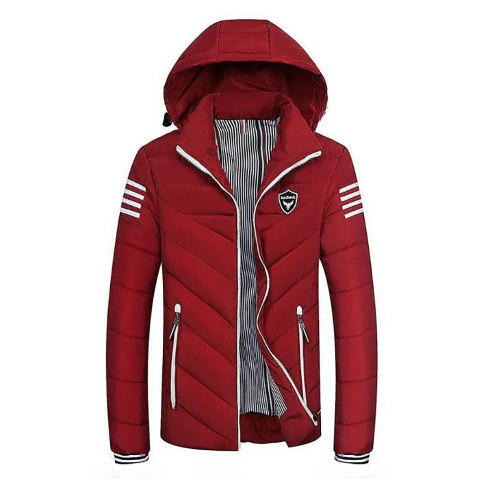 Doudoune homme avec cheap capuche amovible
