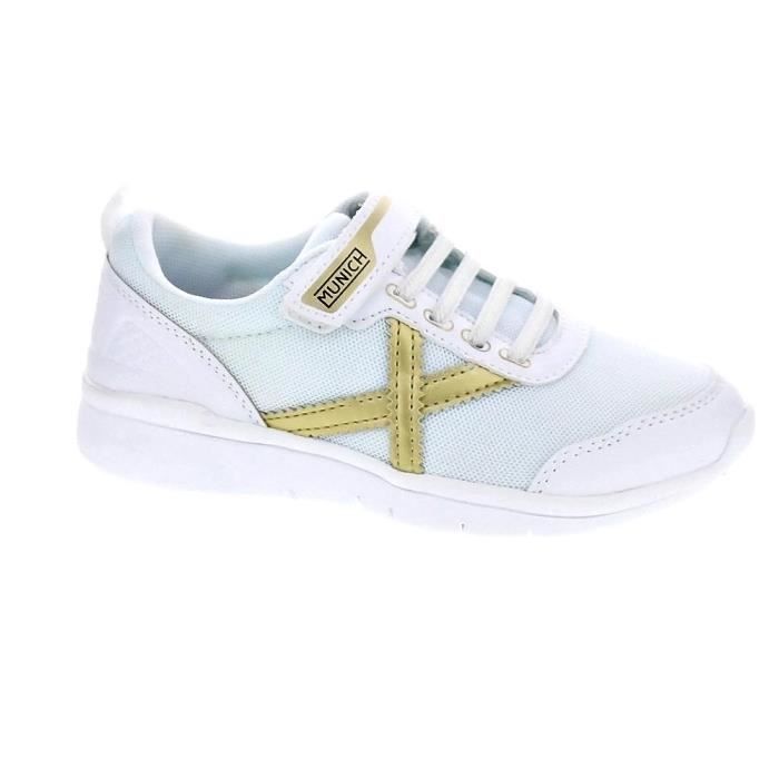 Mixte Enfant Synthétique Chaussures Fitness Munich Gresca Kid - Sneakers Enfant Synthétique