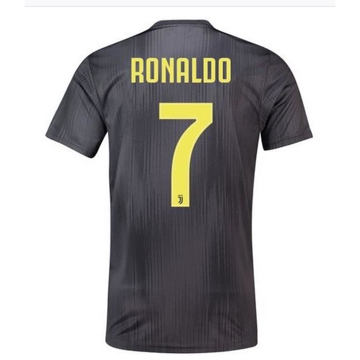 Maillot Homme Adidas Juventus De Turin Third Saison 2018 2019 Flocage Officiel Ronaldo Numéro 7