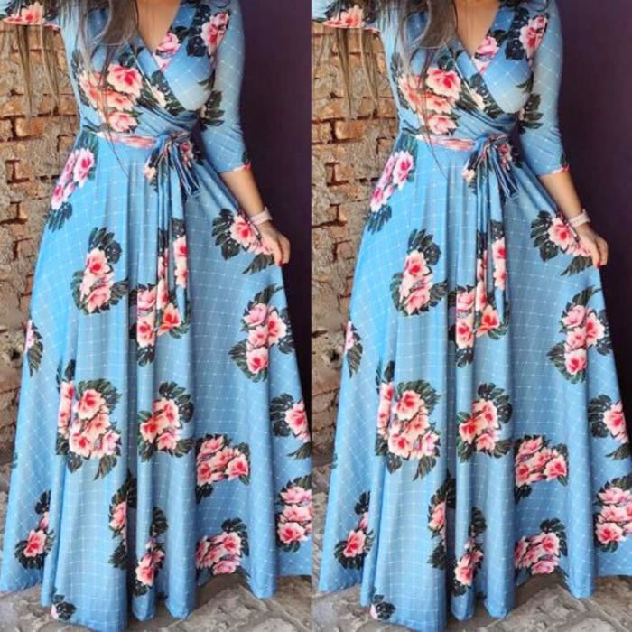 robe longue cdiscount